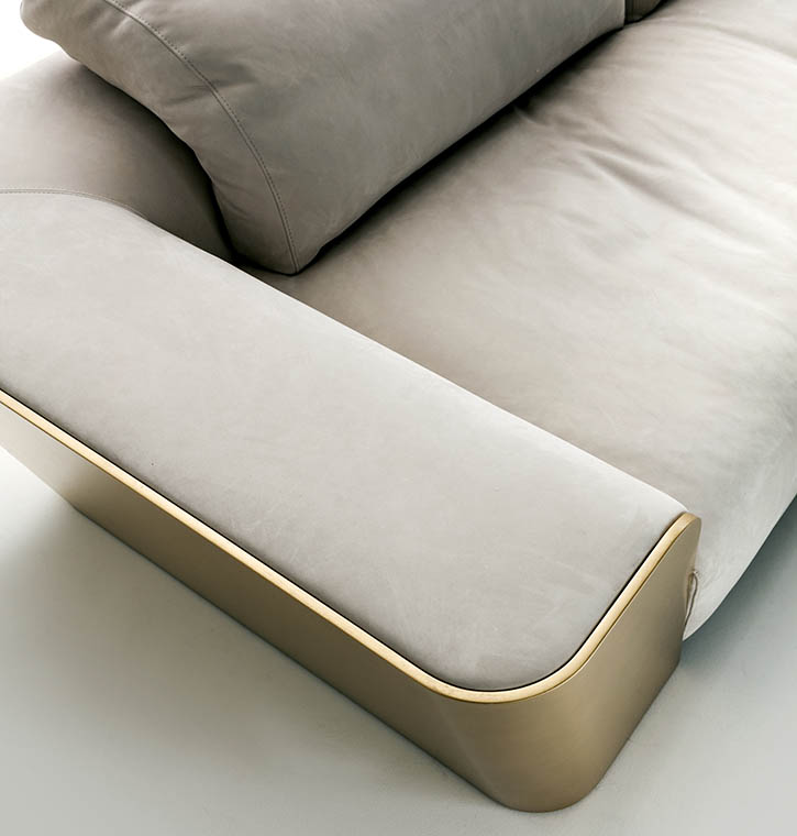 laurameroni luxury high end modular design sofas in precious materials