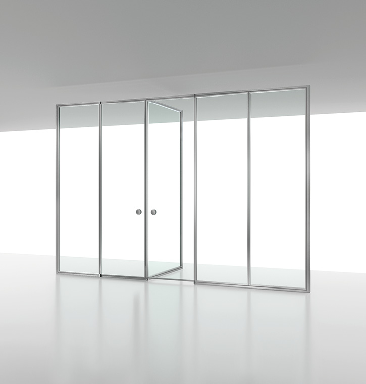 Vismaravetro - Glass partition walls for bathrooms and contract orders - Suite