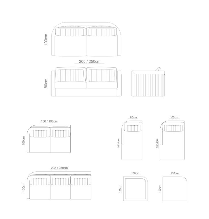 Drummond Modular Sofa