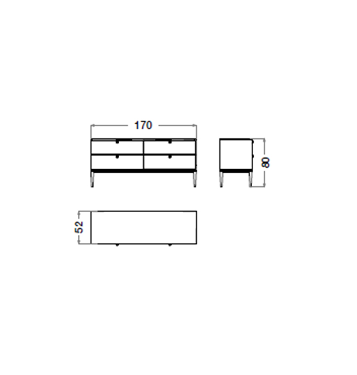 CPRN Homood-Chest of drawers