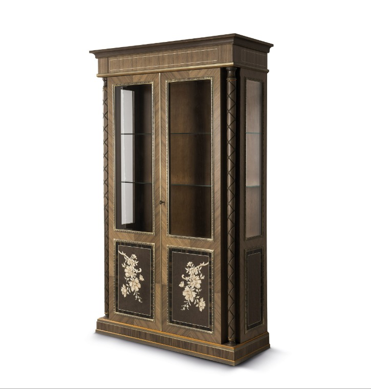 Inlayed glass cabinet - Cromie Collection vol. I