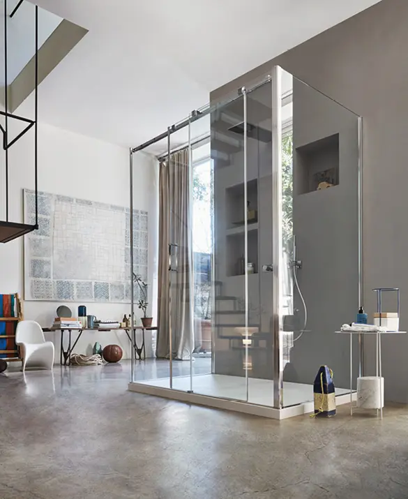 Vismaravetro - sliding shower enclosure - collezione Gliss