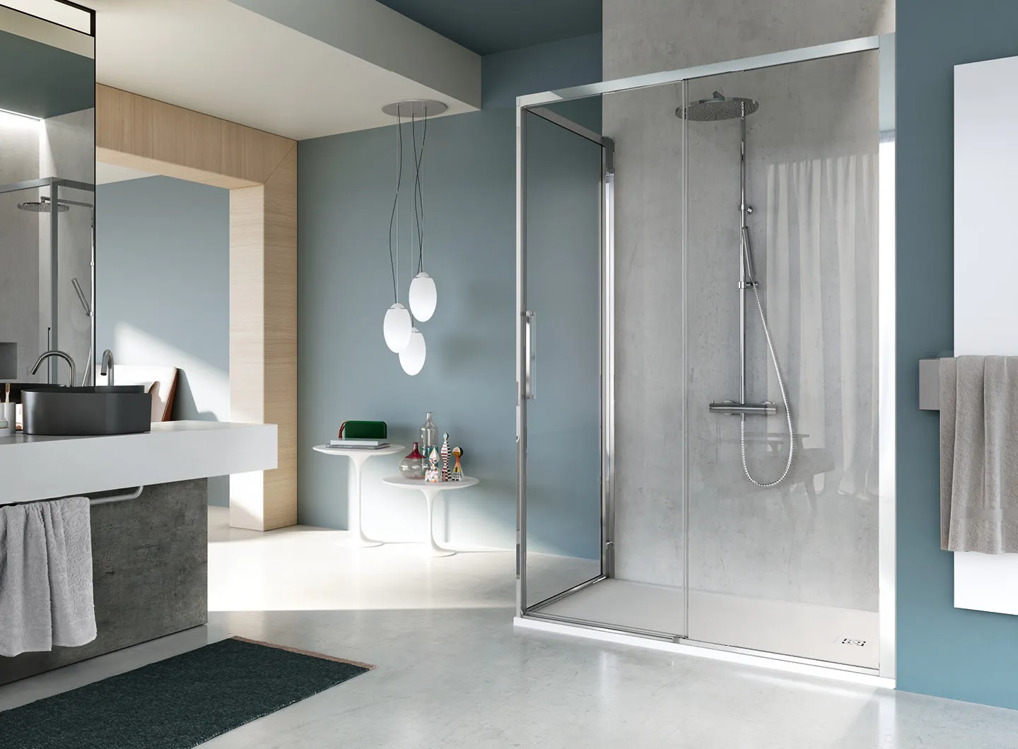 Vismaravetro - sliding shower enclosure - Serie 7000