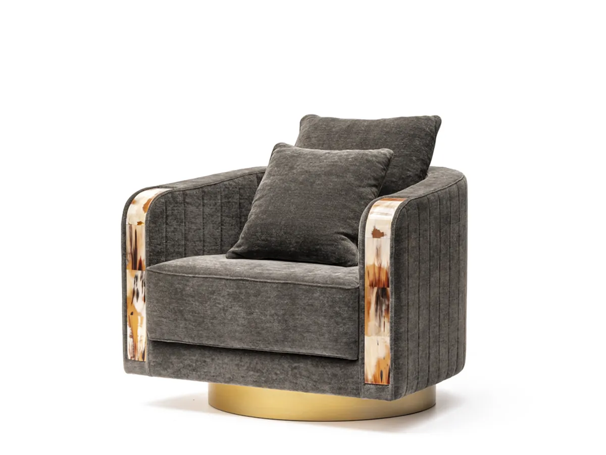 Arcahorn - Afrodite swivel armchair