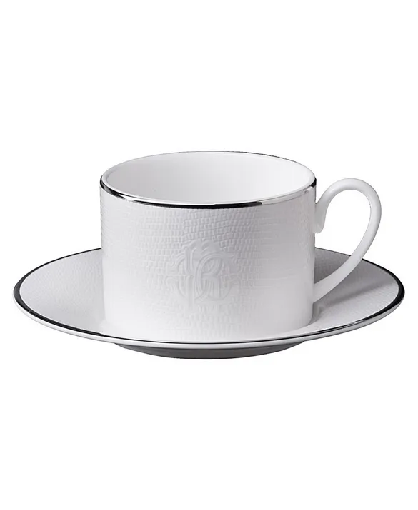 Roberto Cavalli Home Luxury Tableware - Lizzard Platin