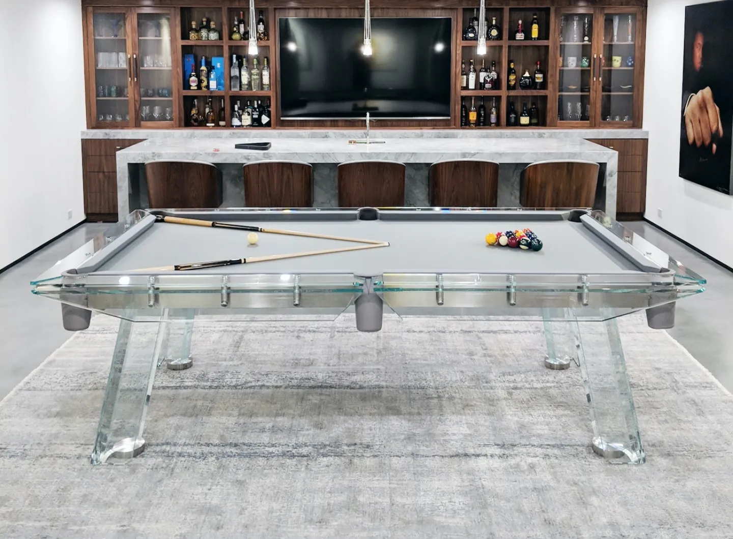 Laguna Beach Filotto Billiards_ 8ft Pool table