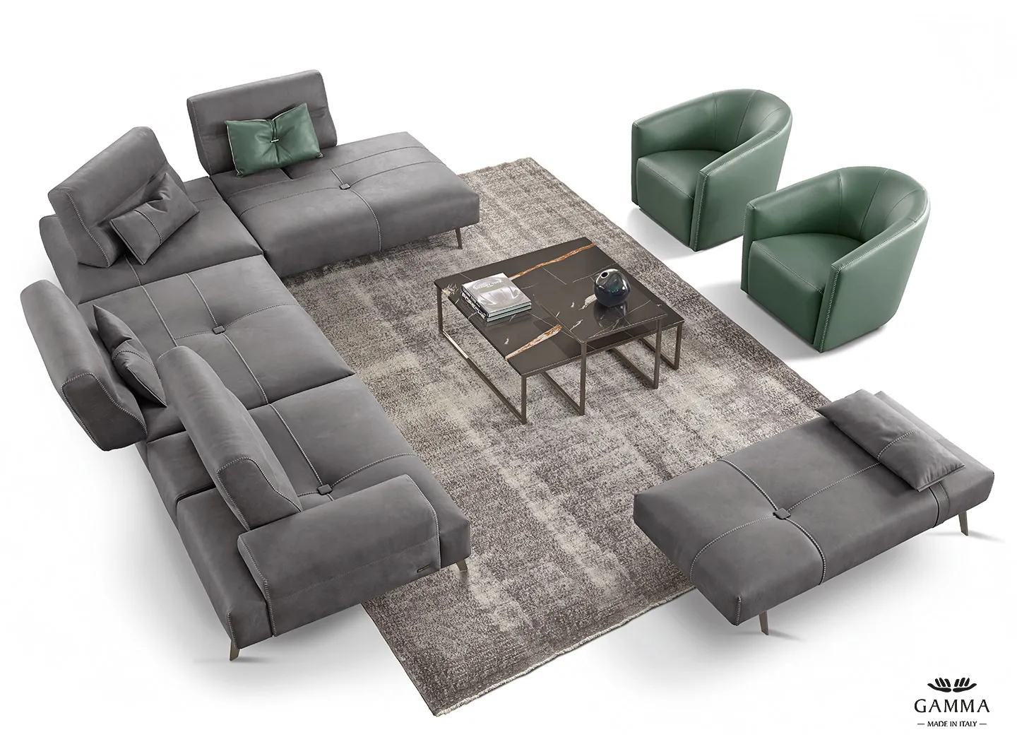 Gamma Arredamenti International Spa - SMART sectional 