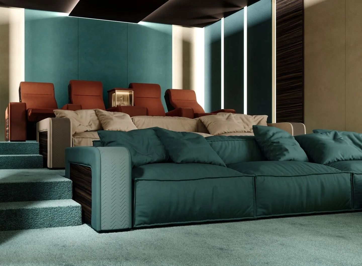 Vismara Design - Onassis Modern modular sofa