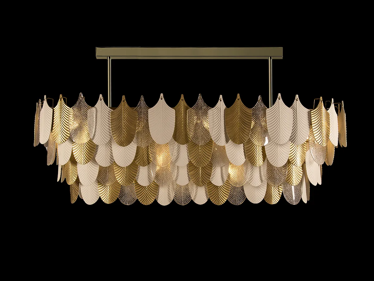 King oval Peacock Chandelier 