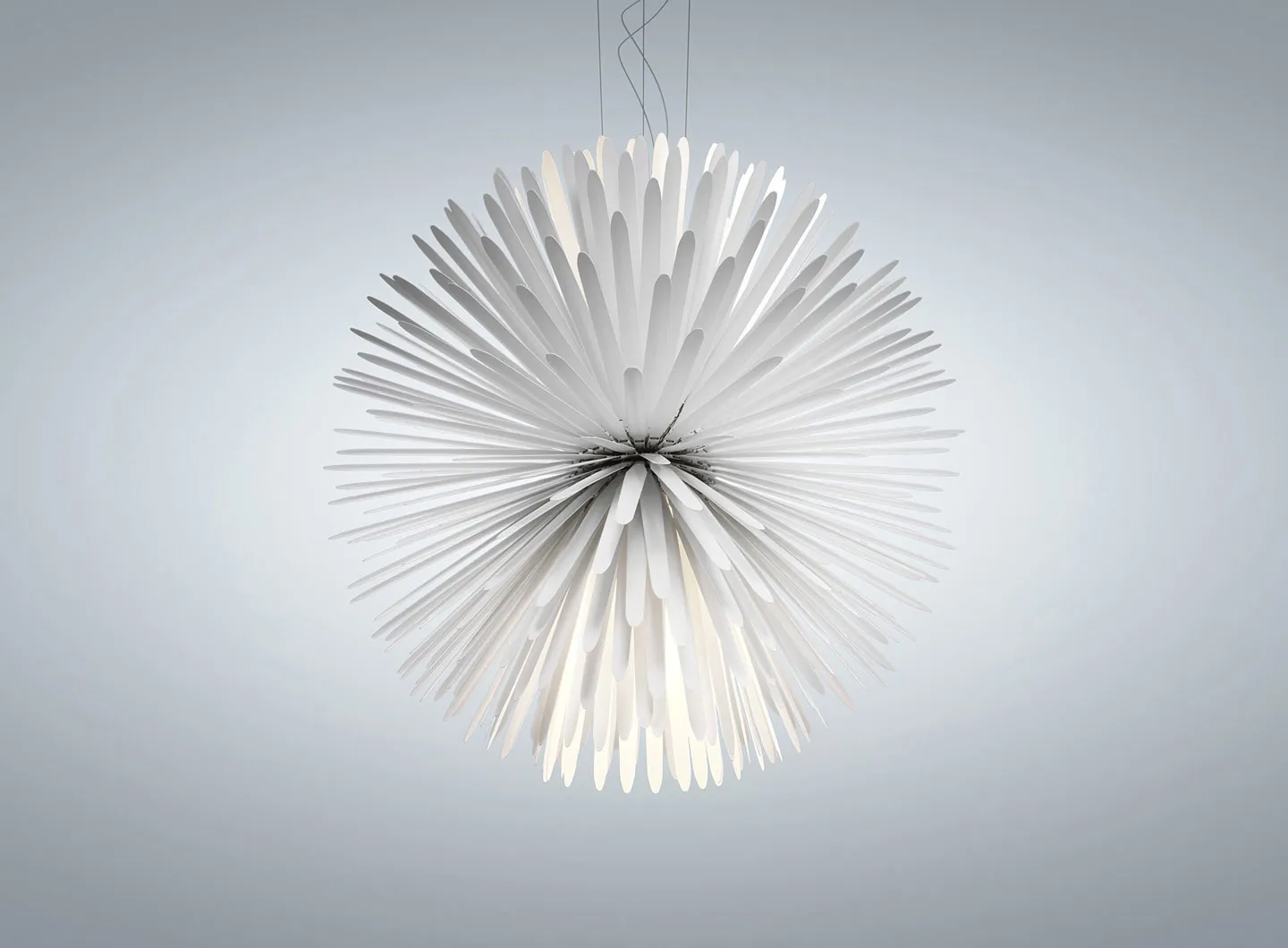 Sun - Light of Love sospensione bianco, design Tord Boontje