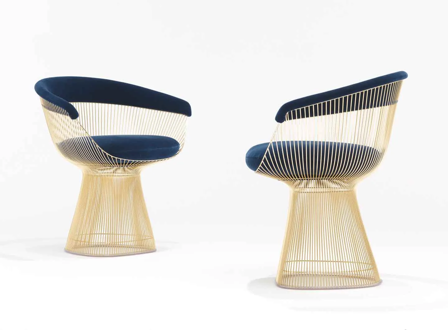 Platner Gold Collection designed by Warren Platner, Ph. Courtesy of Knoll