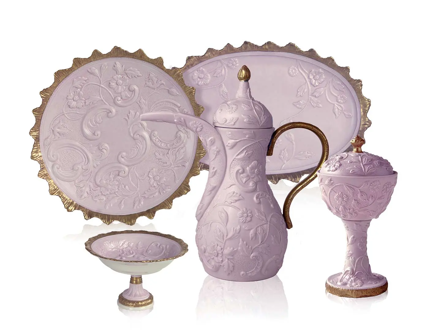 TAORMINA PINK TABLE SET COLLECTION 