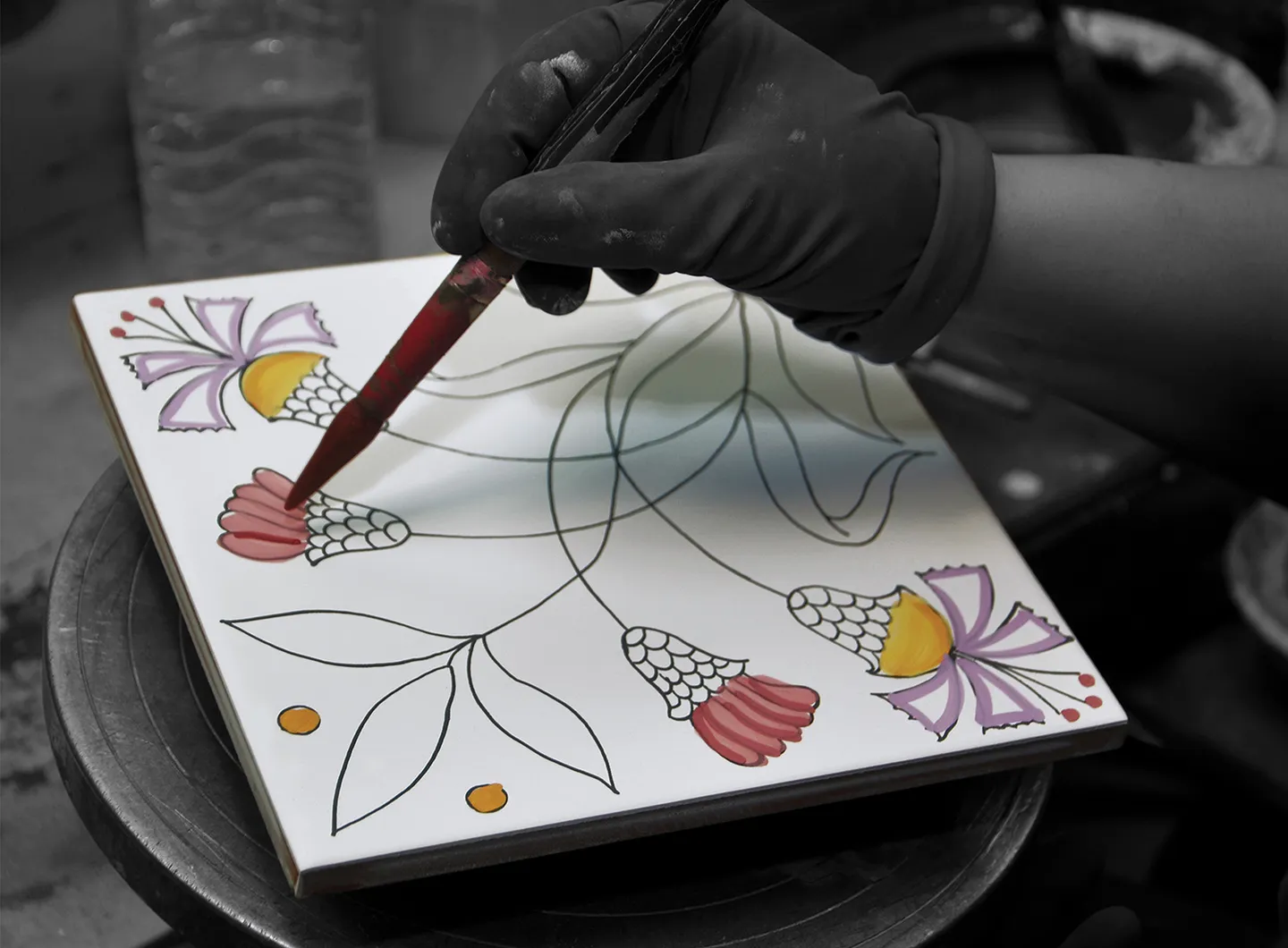 Ceramica Francesco De Maio. Hand-decorated Majolica Tiles