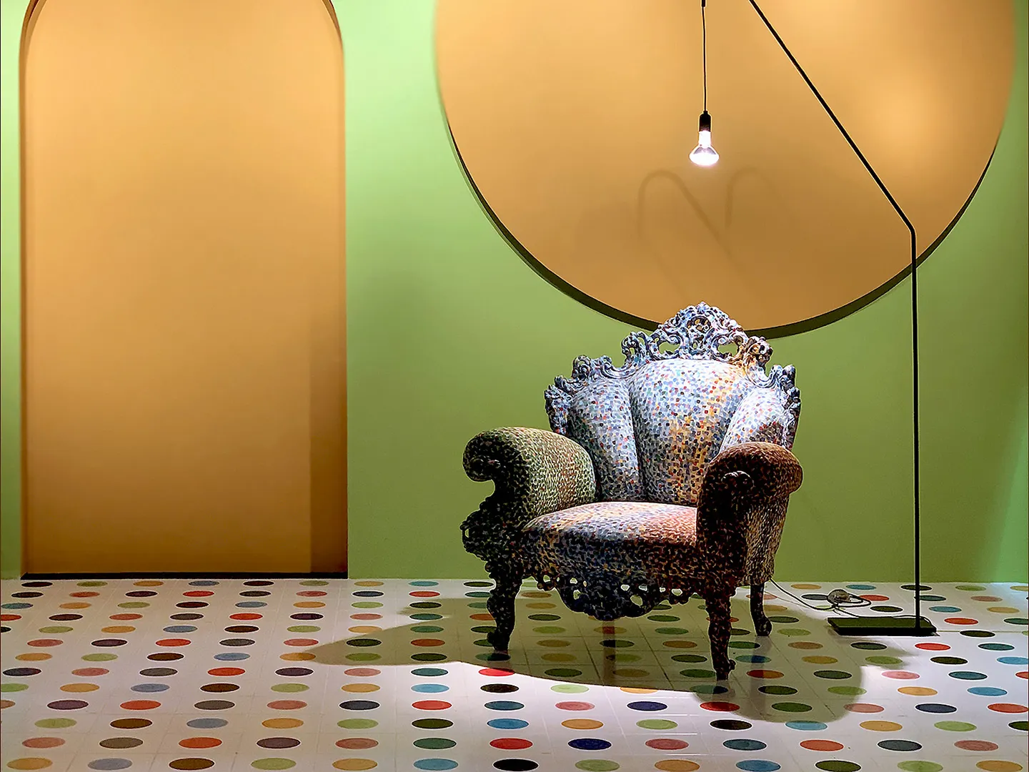 Collezione Puntini design A. Mendini for Ceramica Francesco De Maio - Decoro Dot 8