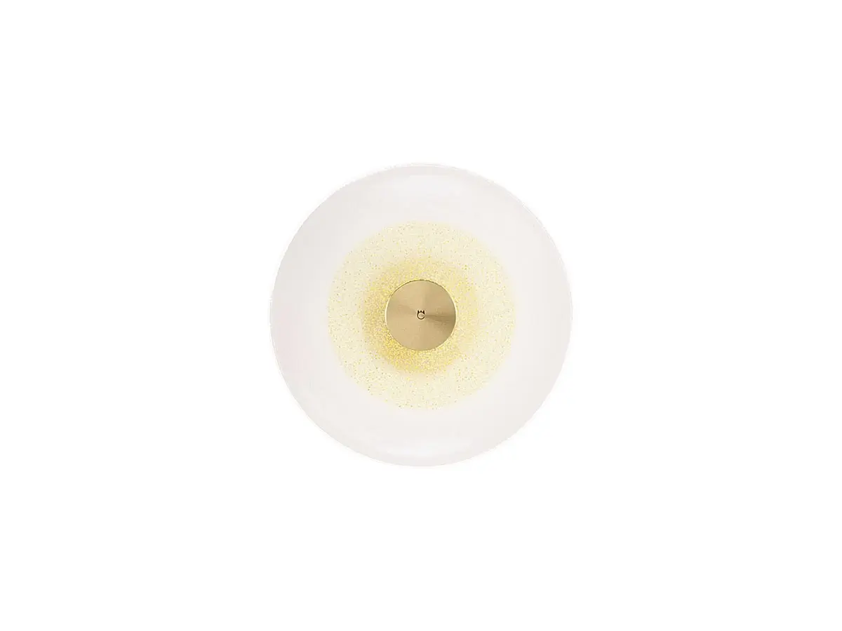 Golden Disc wall lamp