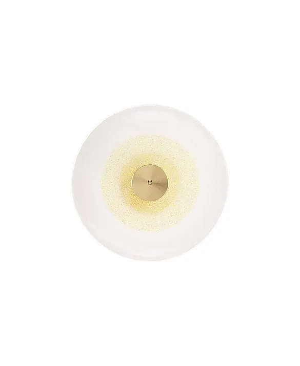 Golden Disc wall lamp