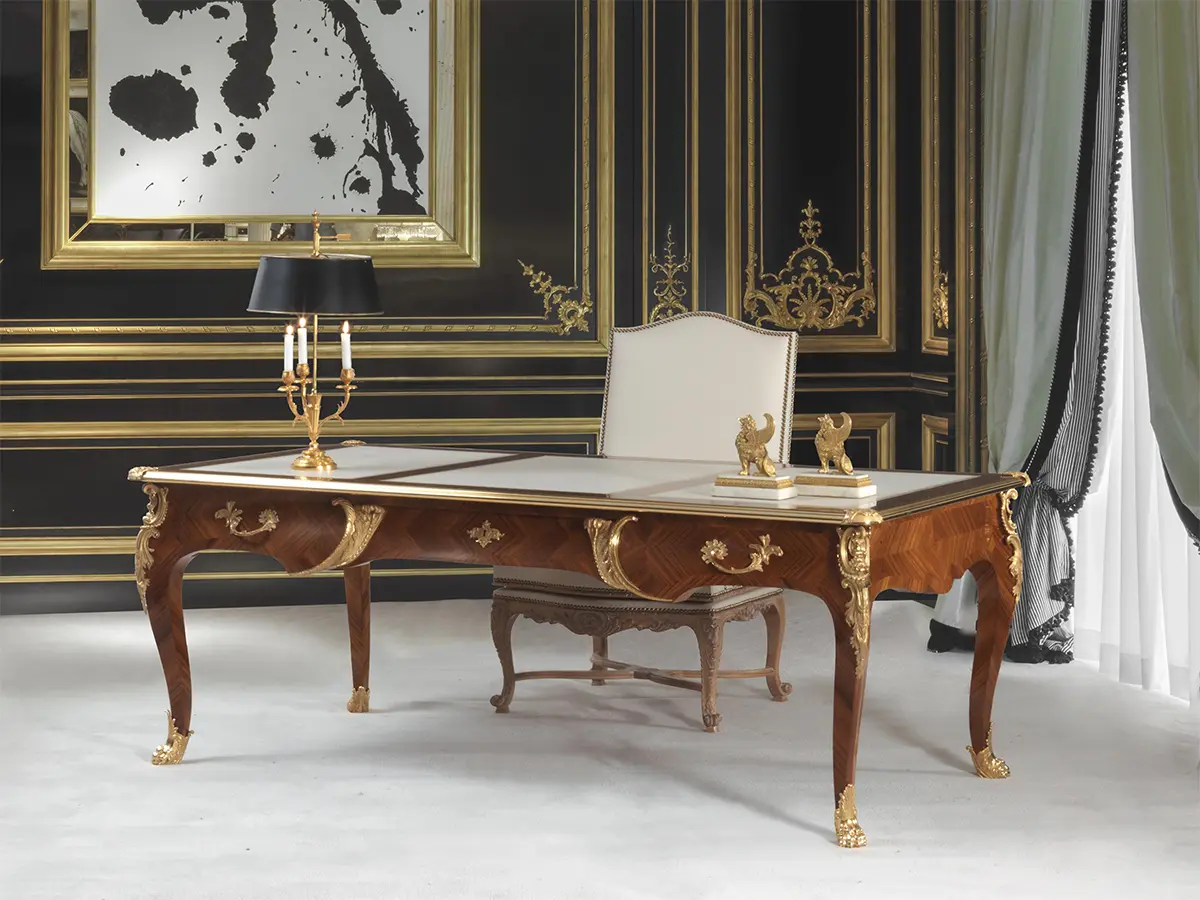 Writing desk L.XV style - Pozzoli s.r.l.