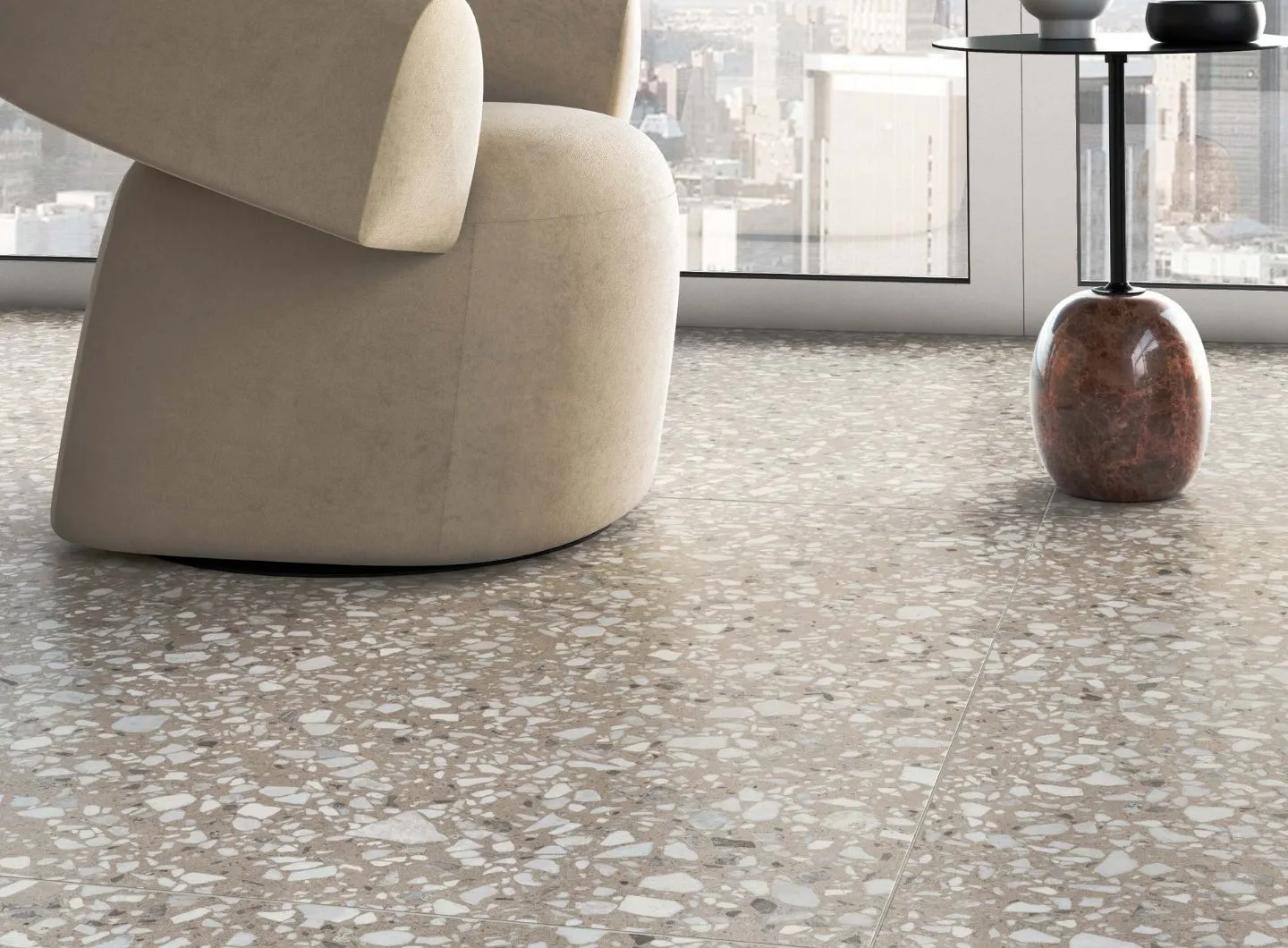 Le Ville Badoer porcelain stoneware - Casalgrande Padana