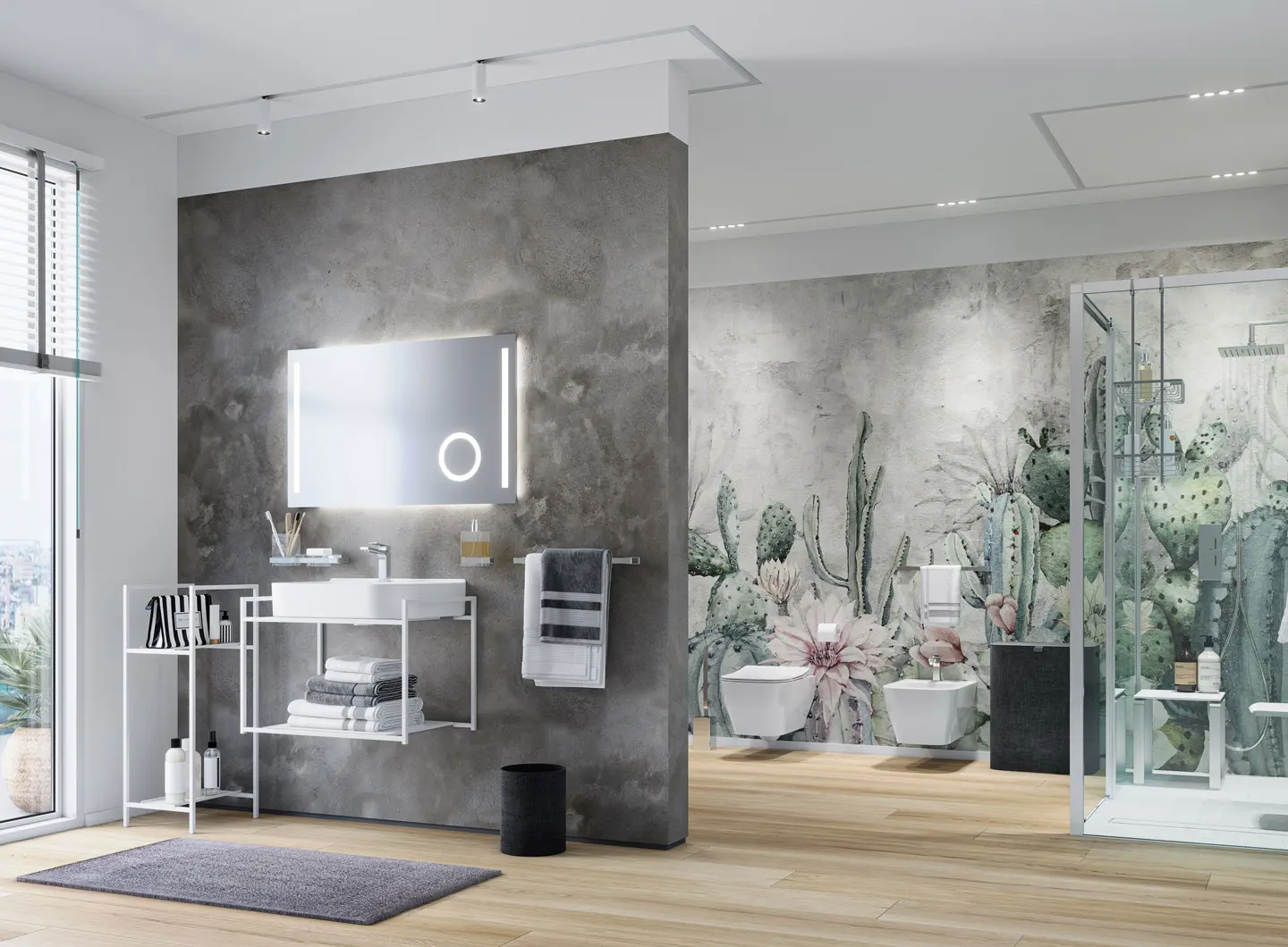 Specchio Okkio - Accessori LeM- Complementi Watson - Sedili doccia