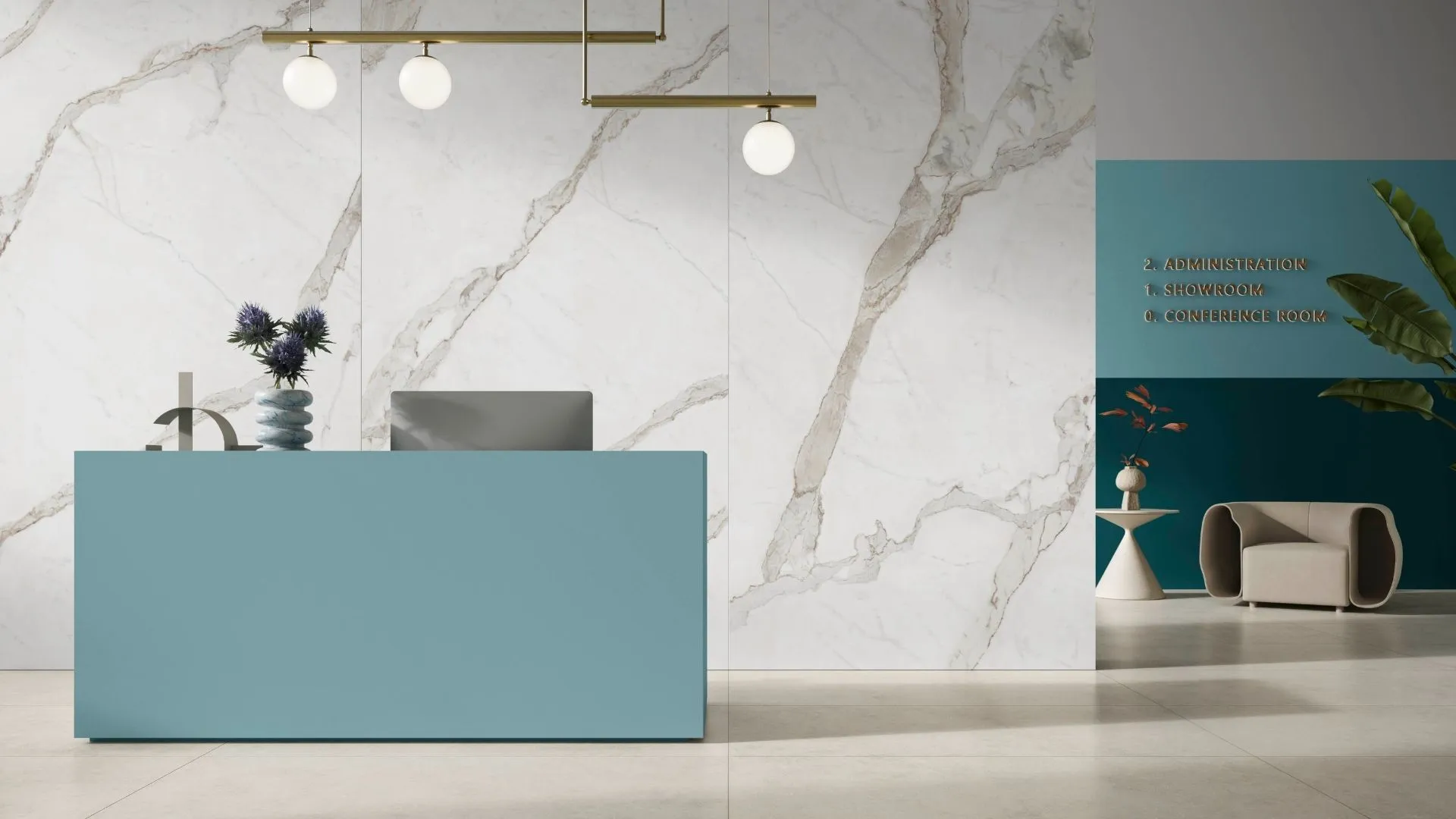 Marmoker and Onici porcelain stoneware - Casalgrande Padana