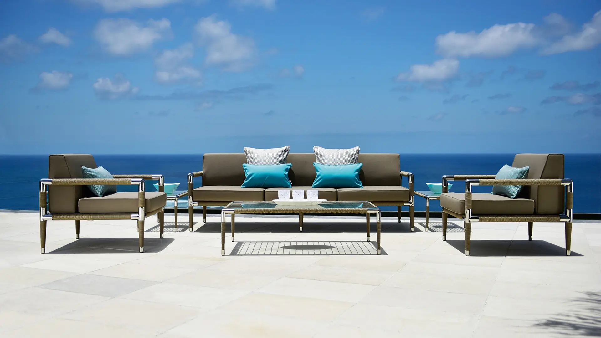 Indian Ocean - Marina Armchair, Luxury Outdoor Furniture Collection.