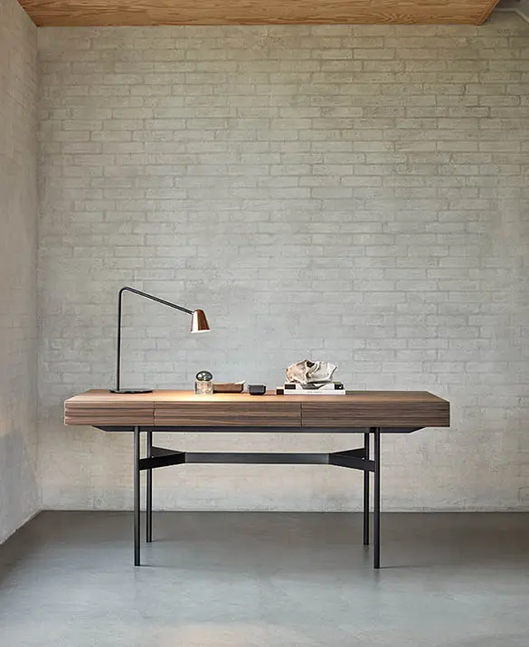 HARRI writing desk designed by Peter Fehrentz for more