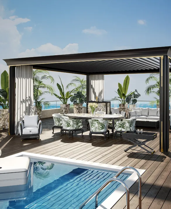 Bioclimatic Pergola Palladio - DFN the Outdoor Company