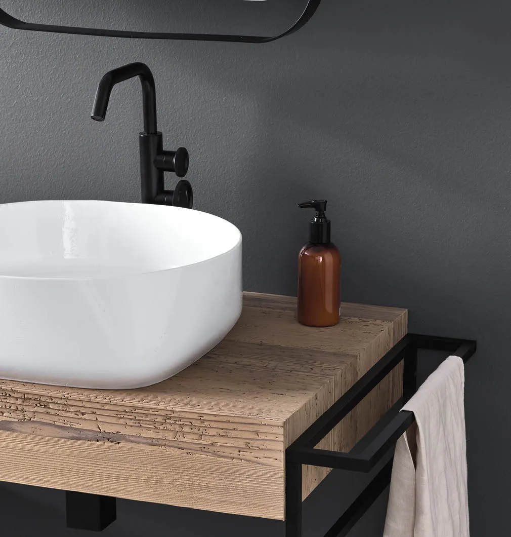 High basin tap, matt black – TIB3C