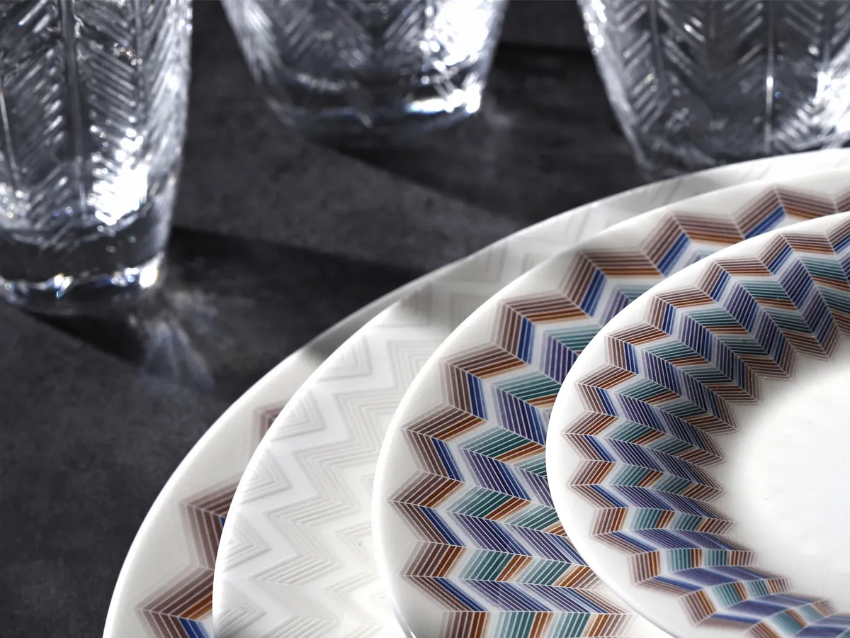 Missoni Home Collection Tableware - Zig Zag Jarris 148 plates