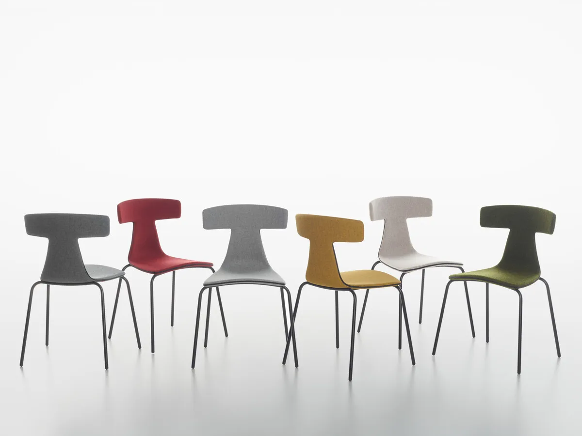 PLANK - REMO upholstered chair designed by Konstantin Grcic