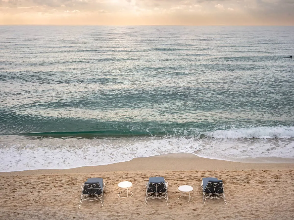 Mitjorn sun lounger, designed by Ramón Esteve