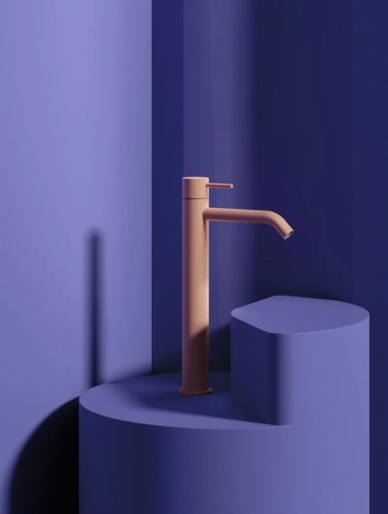 ILTONDO tall single-hole washbasin mixer