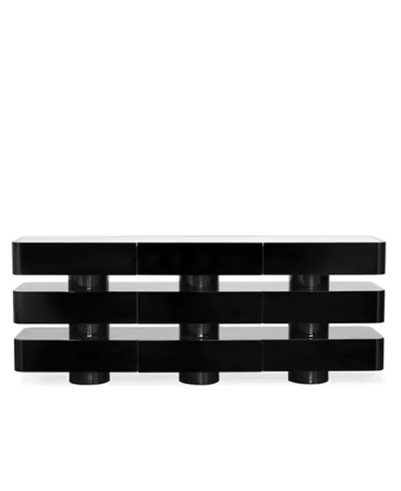 Modern Black and White Console by BRABBU