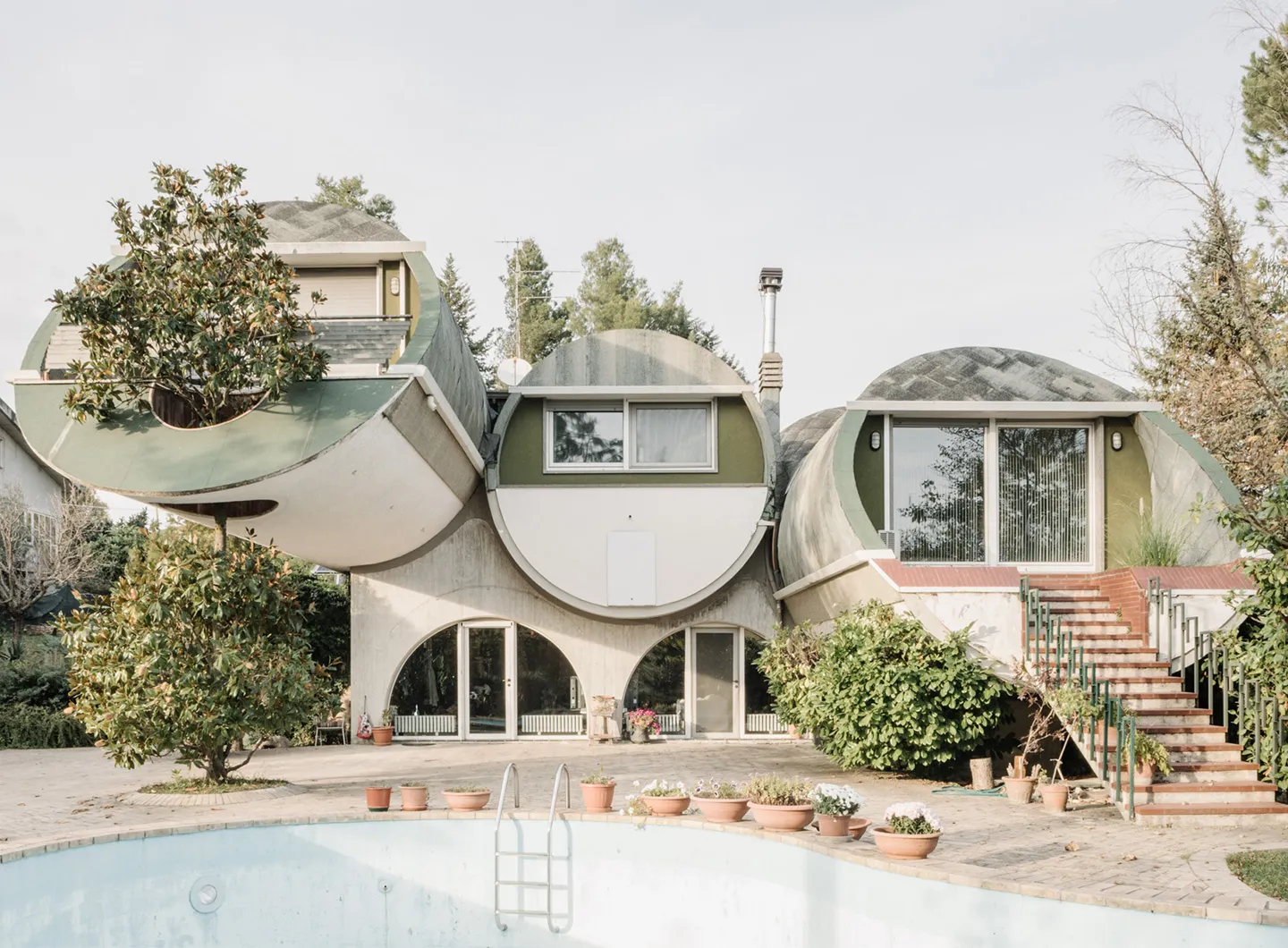 architecture, house of the architect, house, swimming pool