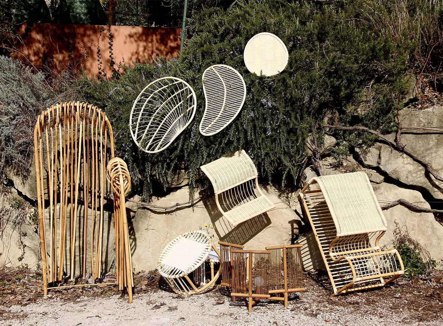 Atelier François Passolunghi, rattan, design parade