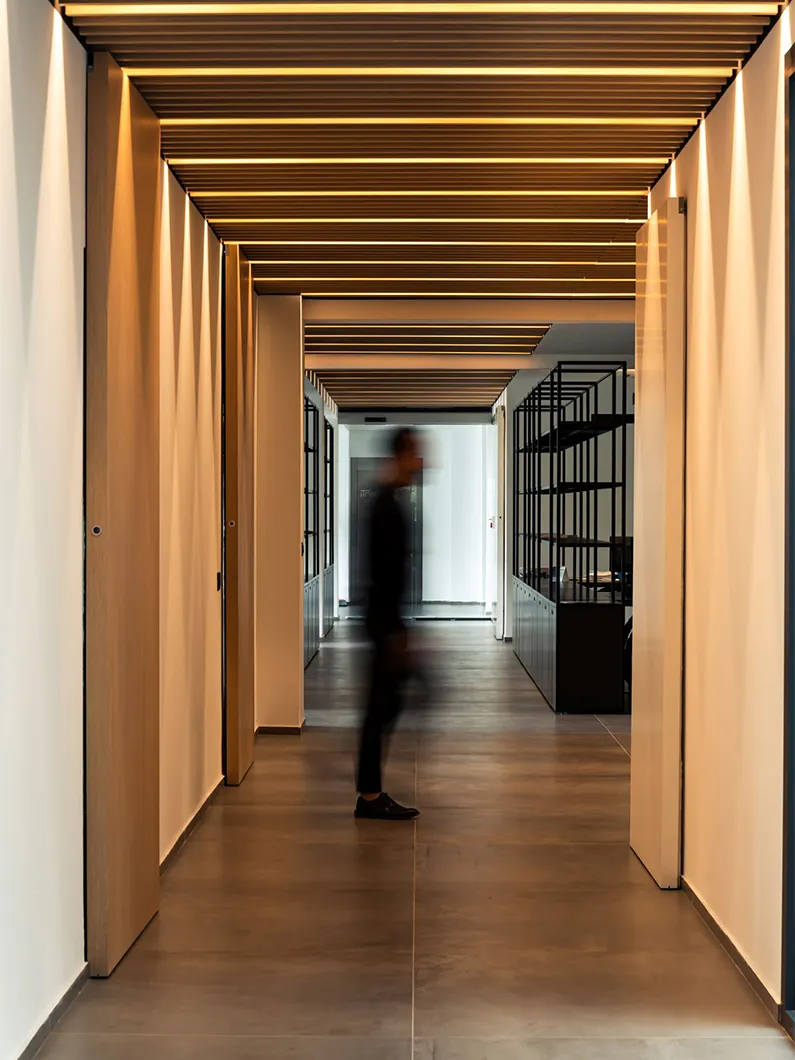 headquarter, talenti, salone milano, interior