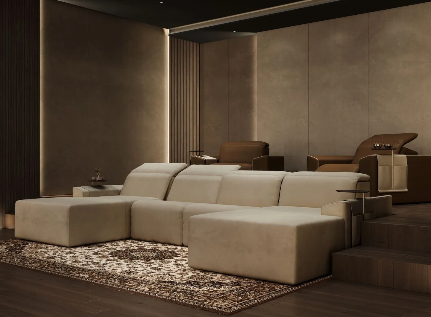 Vismara Design - Kubrik Reclining Sofa