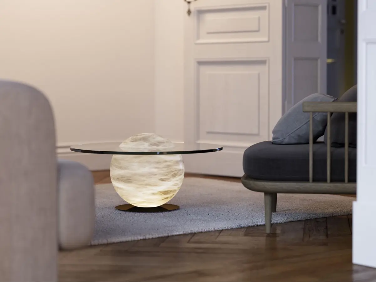 United Alabaster - Solaris coffee table