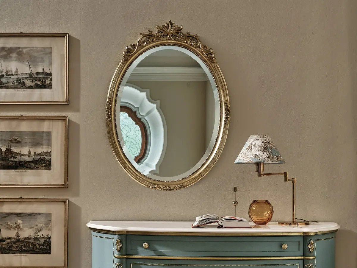 Carved frame with mirror - Cromie Collection vol. I