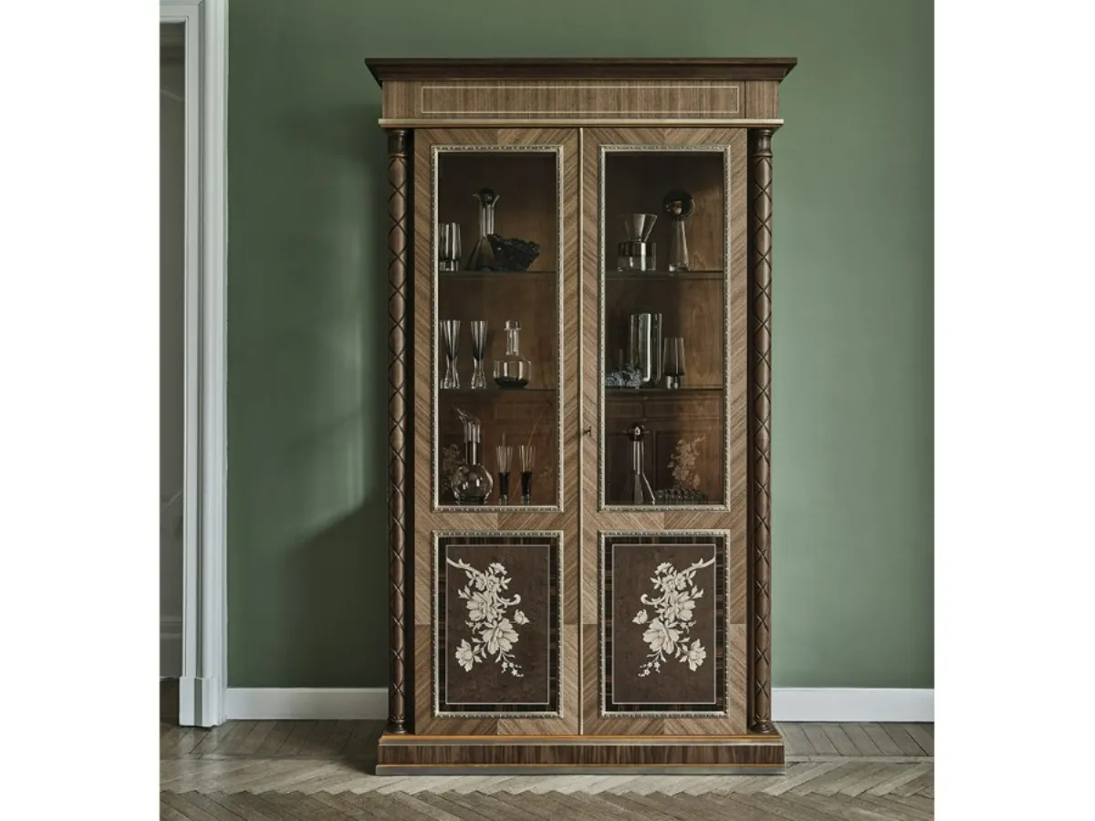 Inlayed glass cabinet - Cromie Collection vol. I