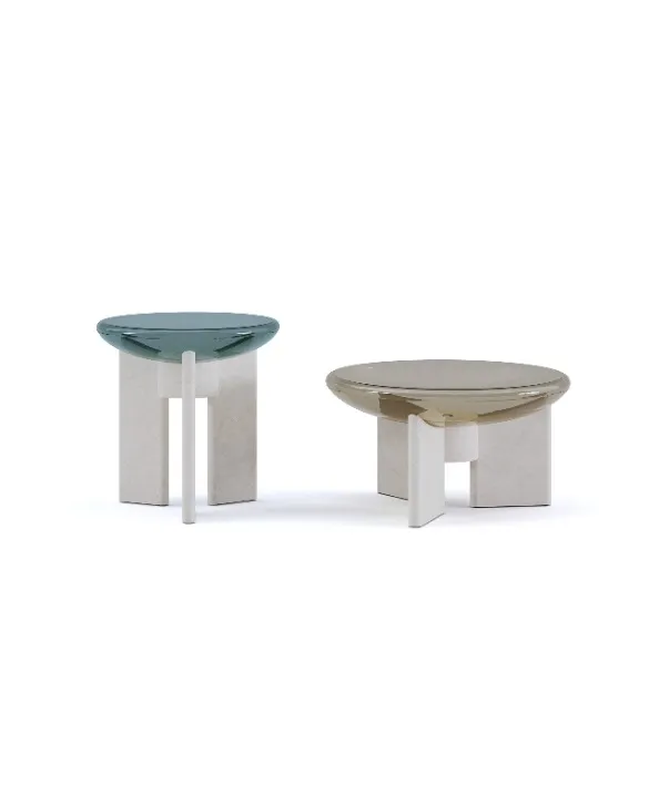 Lens coffee table
