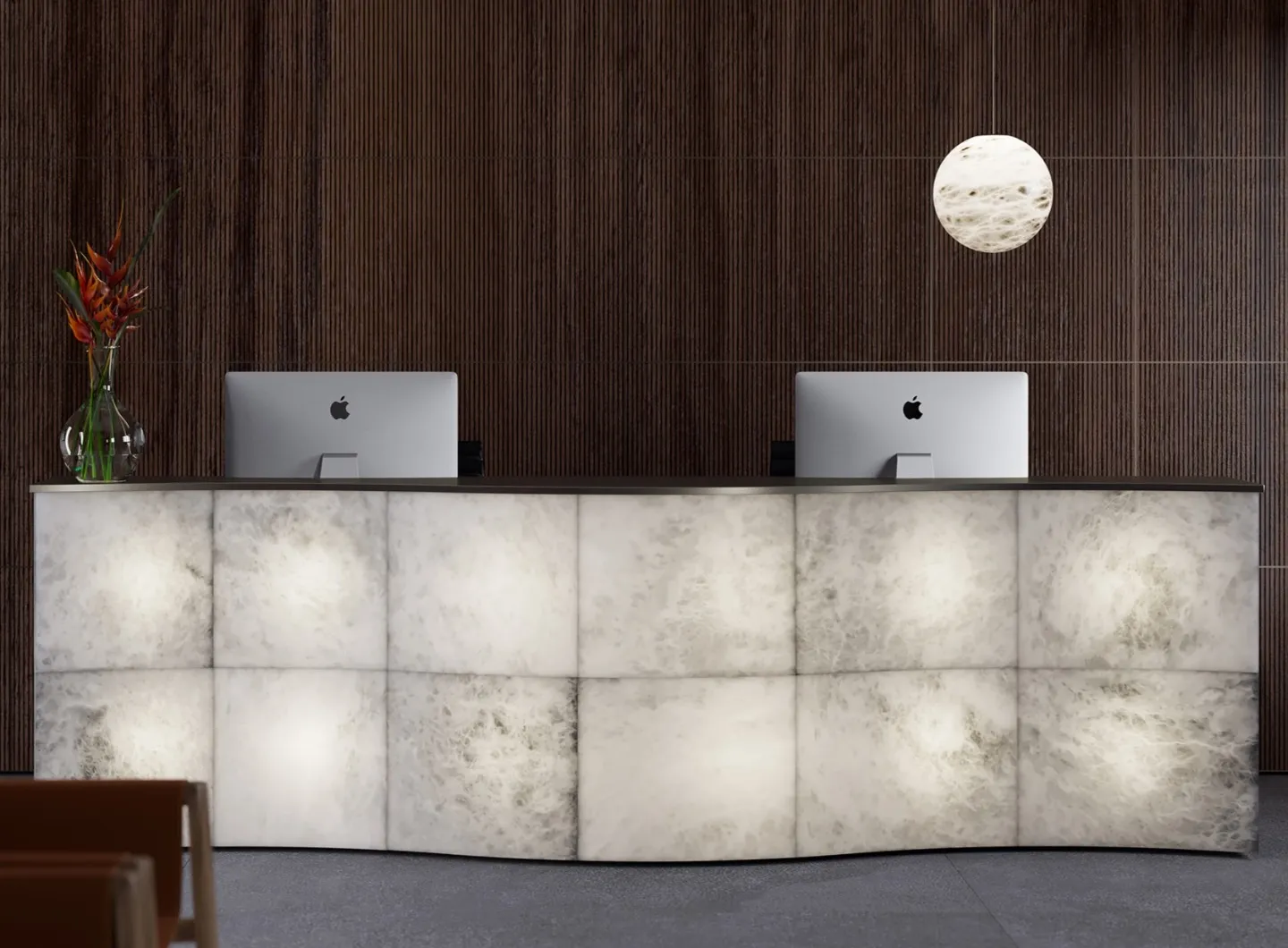 United Alabaster - Reception Desk