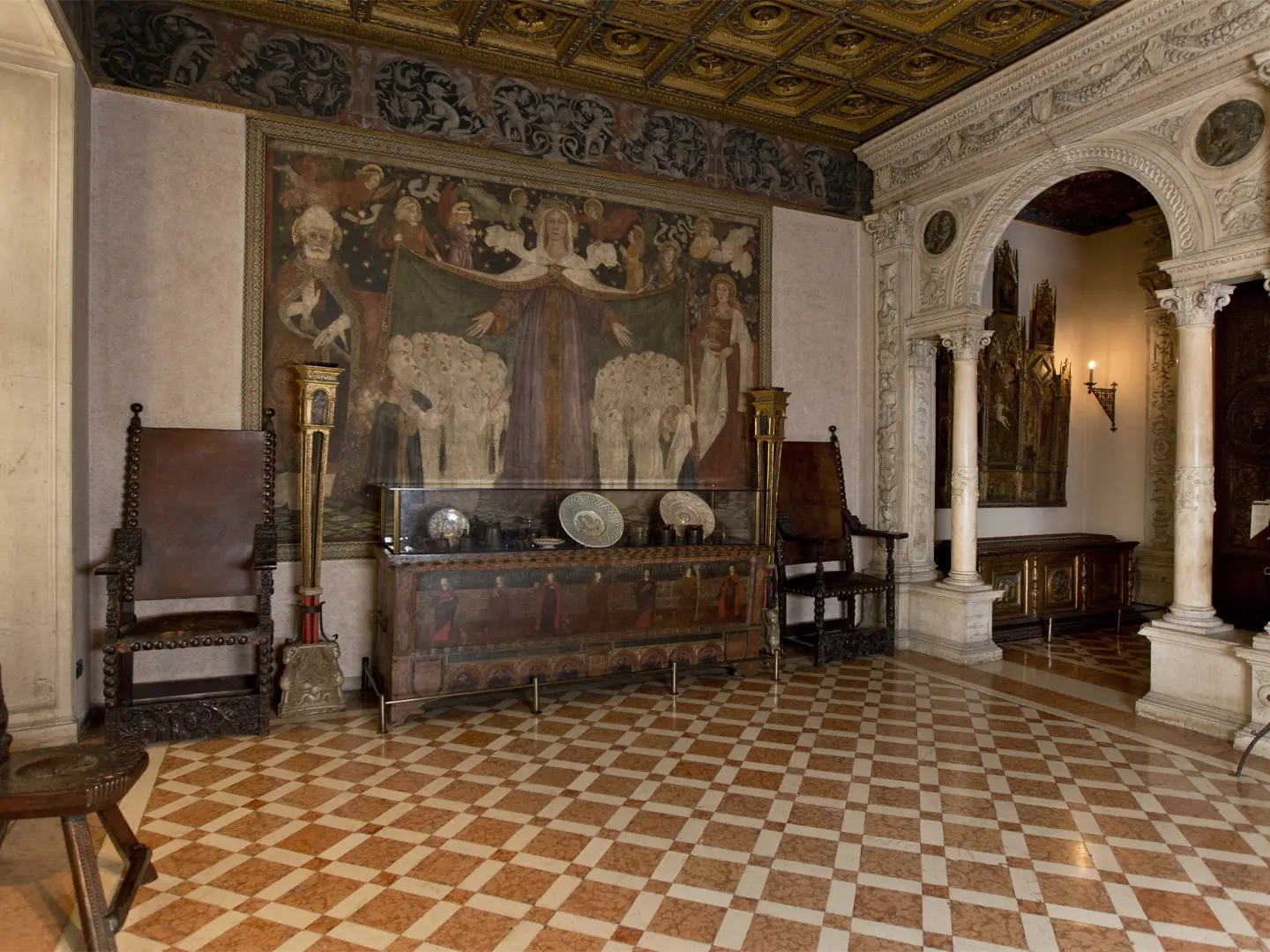 affresco, bagatti valsecchi, interior, salone milano, casa museo