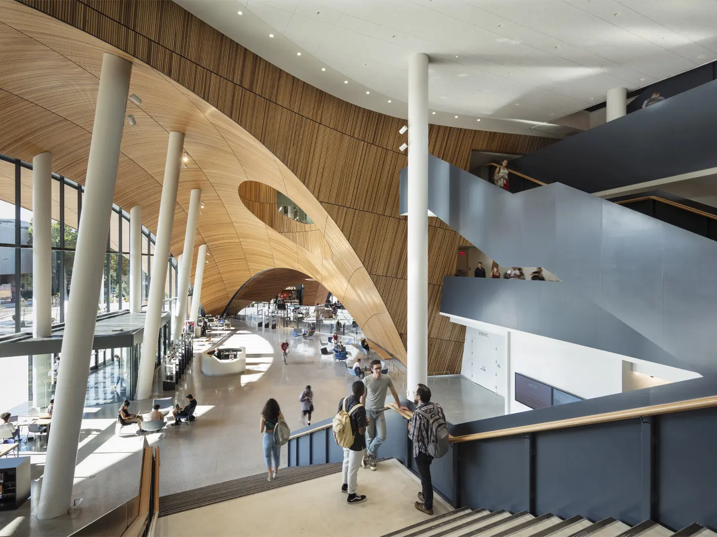 charles library, temple university, snohetta, salone milano