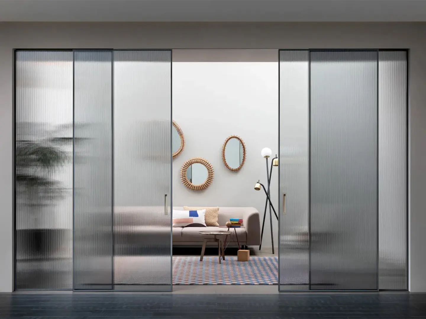 lualdi, shoin, sliding doors, panel, salone milano