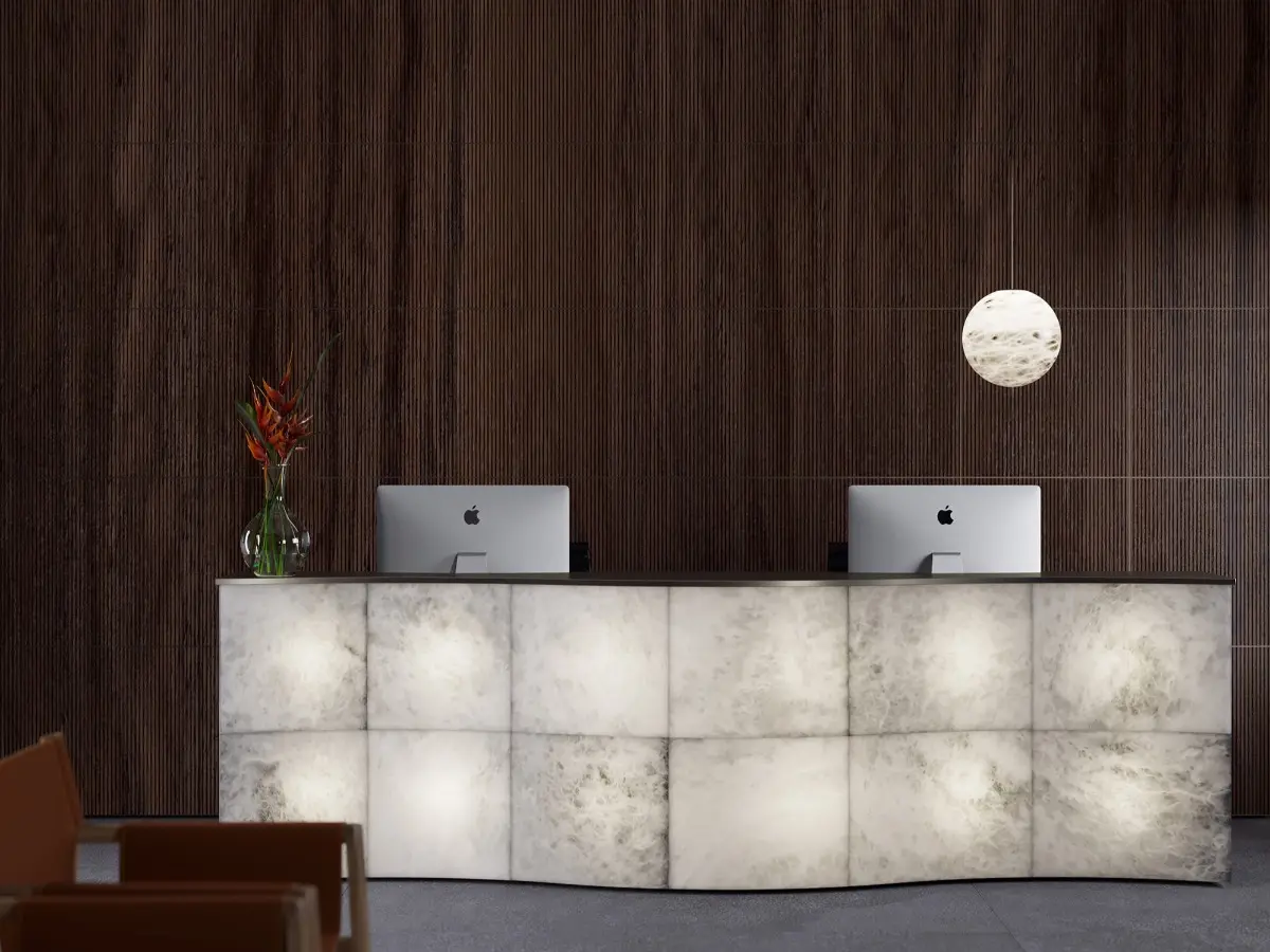 United Alabaster - Reception desk