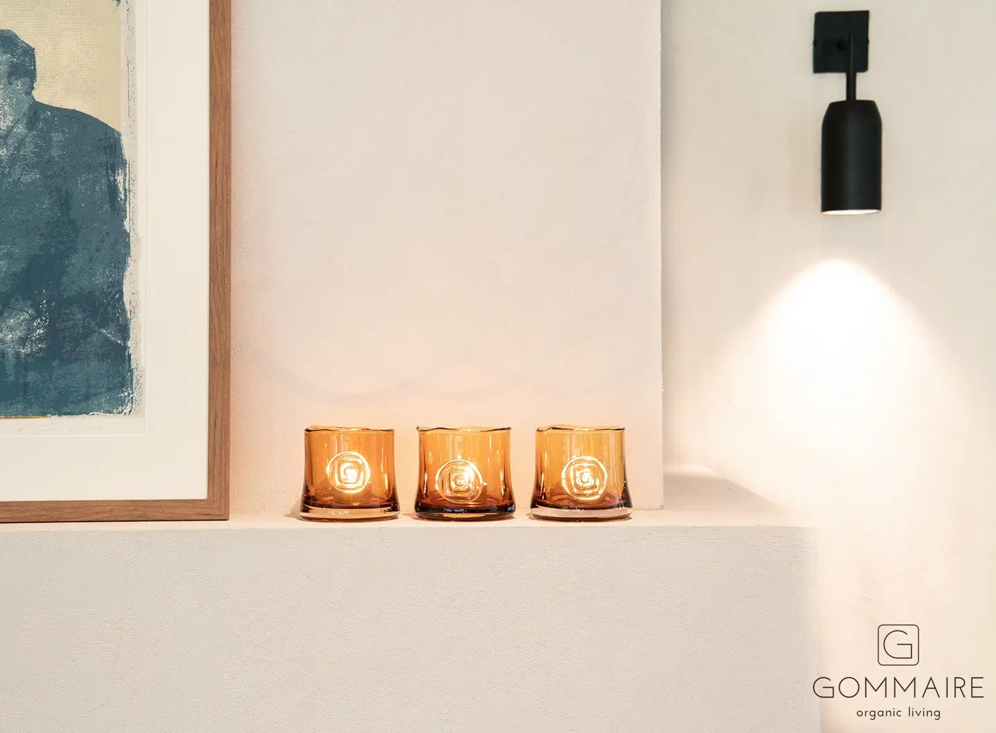 Gommaire Wall Lamp Trixie and T-Light Holder Nelly