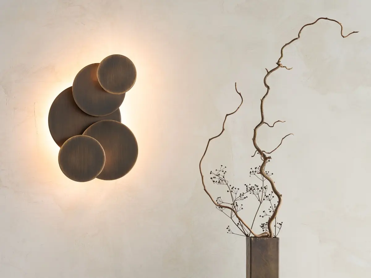 Ethnicraft - Moonlight wall lamp left curve