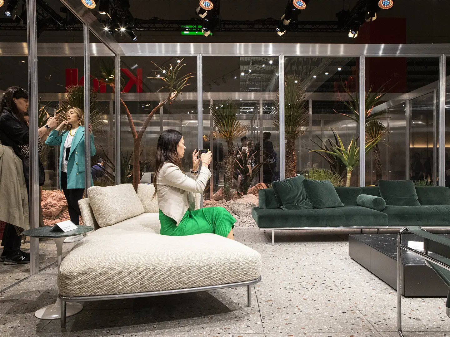 knoll, salone milano, salone del mobile, stand, furniture