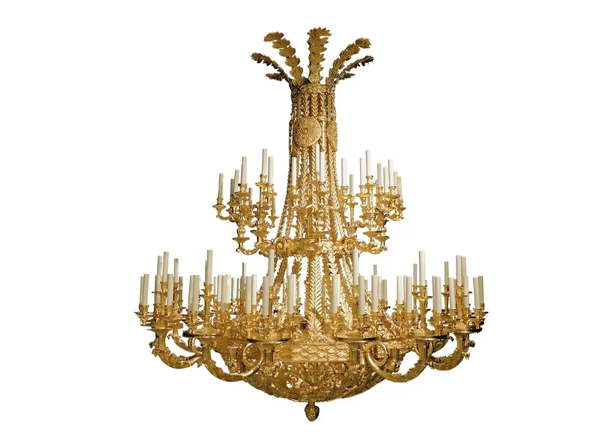 CHANDELIER ERMITAGE 112 LIGHTS - OMBRES ET FACETTES